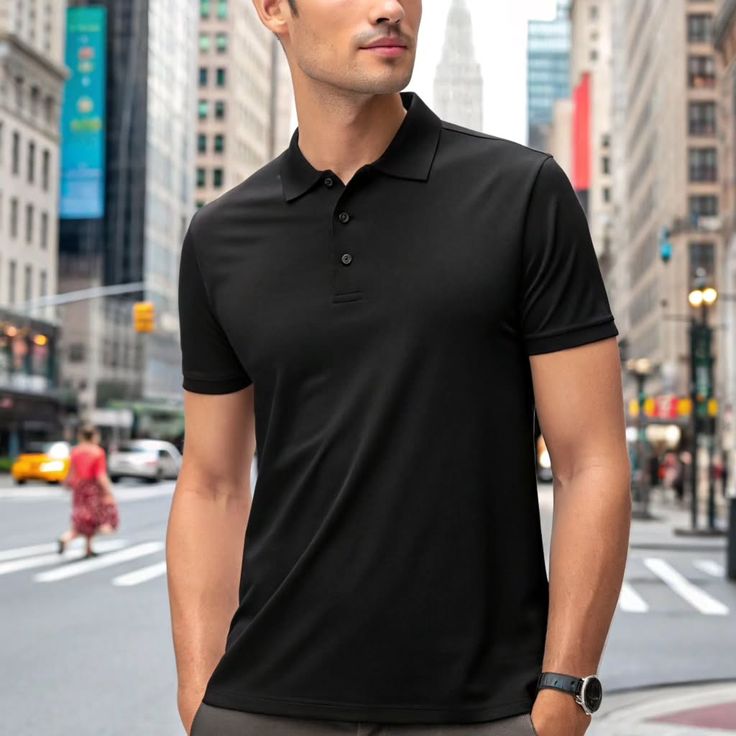 polo demi manche UNI